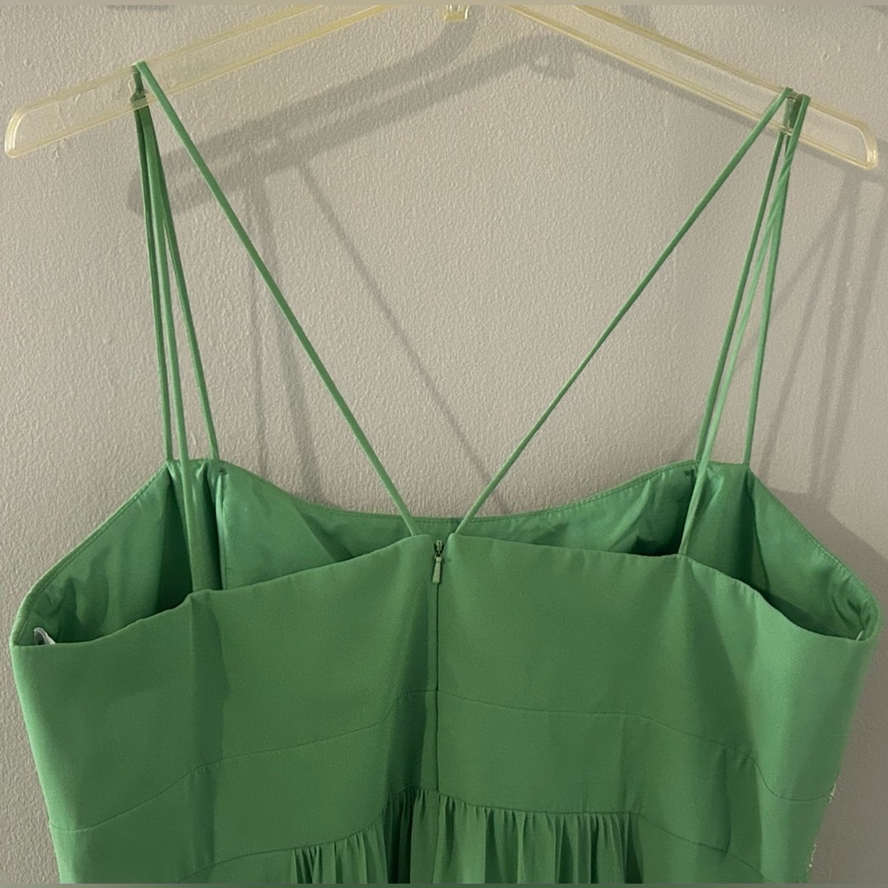David’s Bridal Size 22 Formal Gown — Beautiful Green Like New Condition - Picture 5 of 9